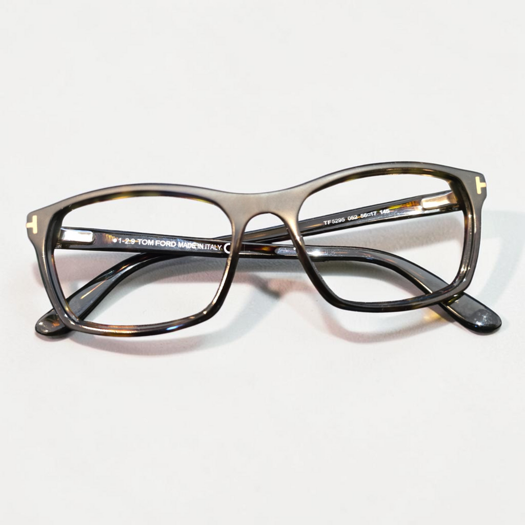 Tom Ford TF5295 052 Dark Tortoiseshell Rectangular Frames