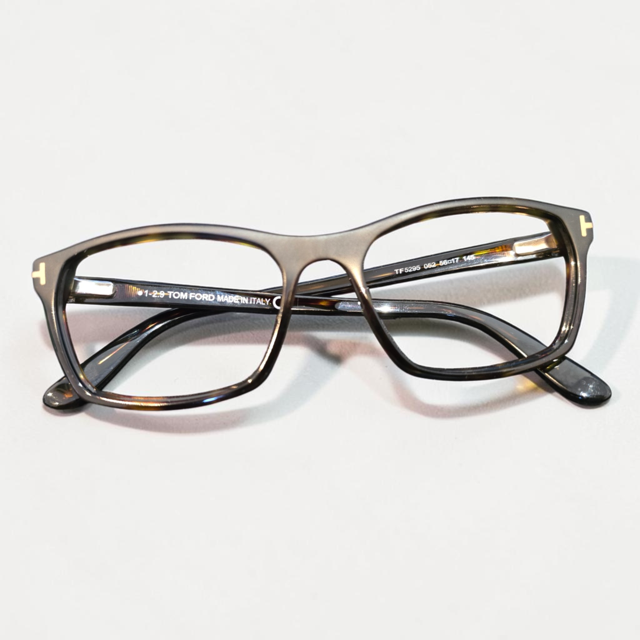 Tom Ford TF5295 052 Dark Tortoiseshell Rectangular Frames