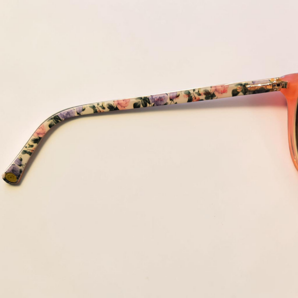 Ted Baker Jeya Floral Temple Square Acetate Glasses Tortoiseshell 51 16 140