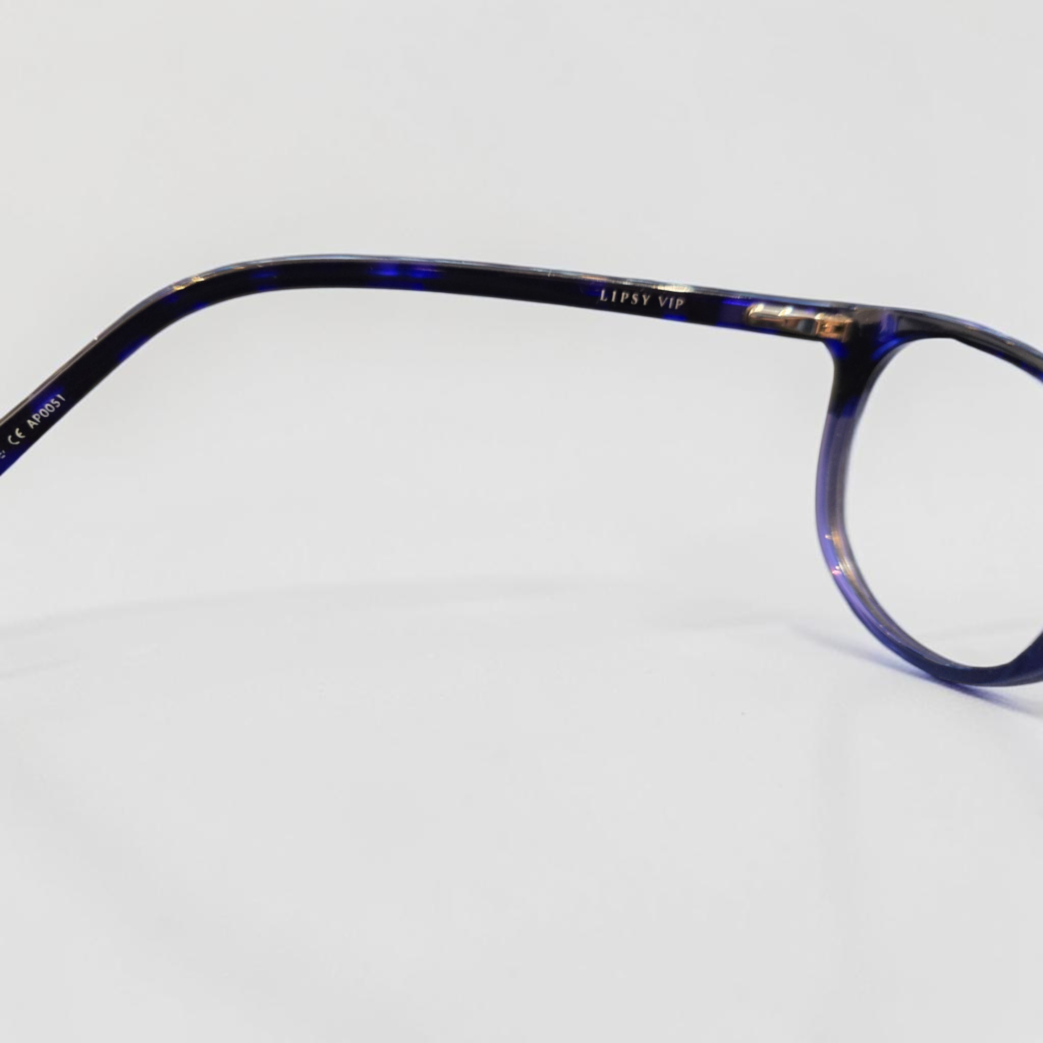 Lipsy VIP 103 C3 Navy Blue Cat-Eye Acetate Frames 51mm