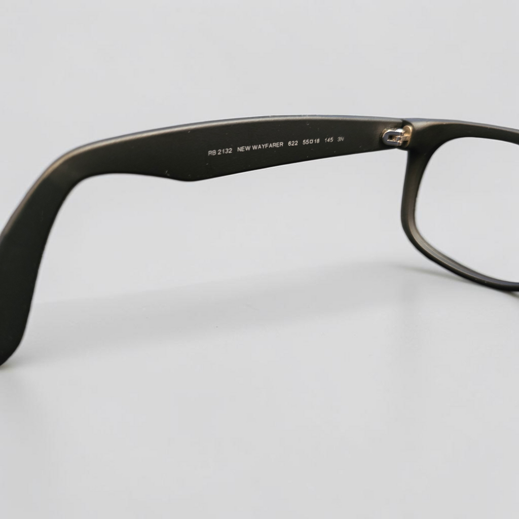 Ray-Ban RB2132 New Wayfarer Matte Black Frames 55mm