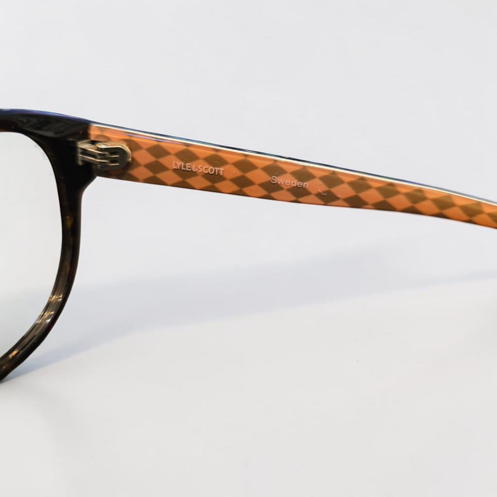 Lyle & Scott Rothes Round Tortoiseshell Acetate Frames 51-19-140