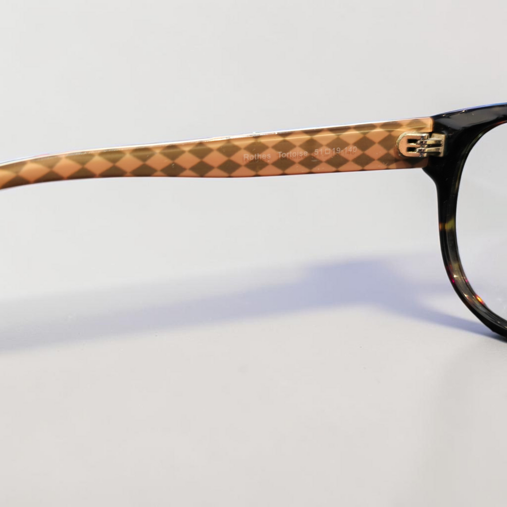 Lyle & Scott Rothes Round Tortoiseshell Acetate Frames 51-19-140
