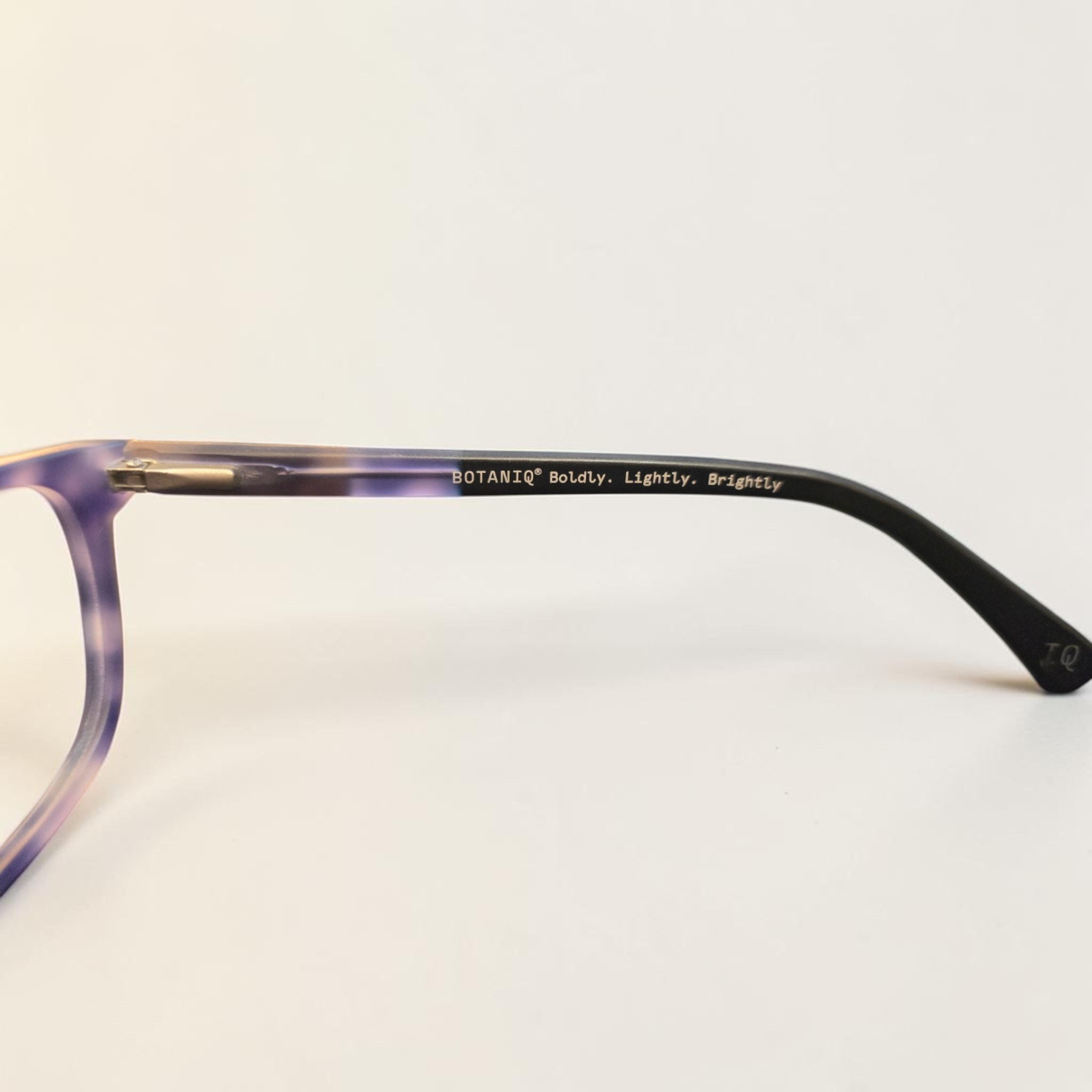 Botaniq BIO 1004 Purple Tortoiseshell Round Bio-Acetate Frames
