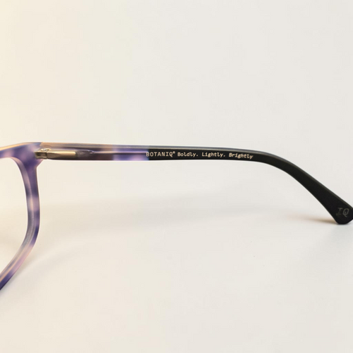 Botaniq BIO 1004 Purple Tortoiseshell Round Bio-Acetate Frames