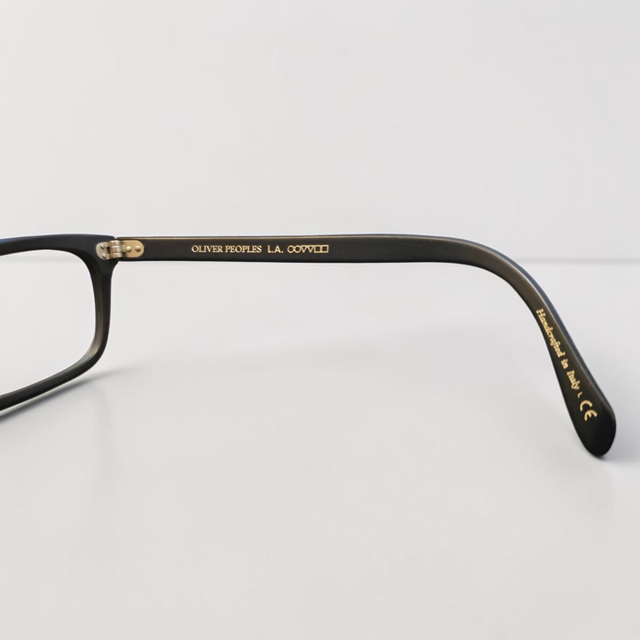 Oliver Peoples Denison OV5102 Matte Black Rectangle Frames