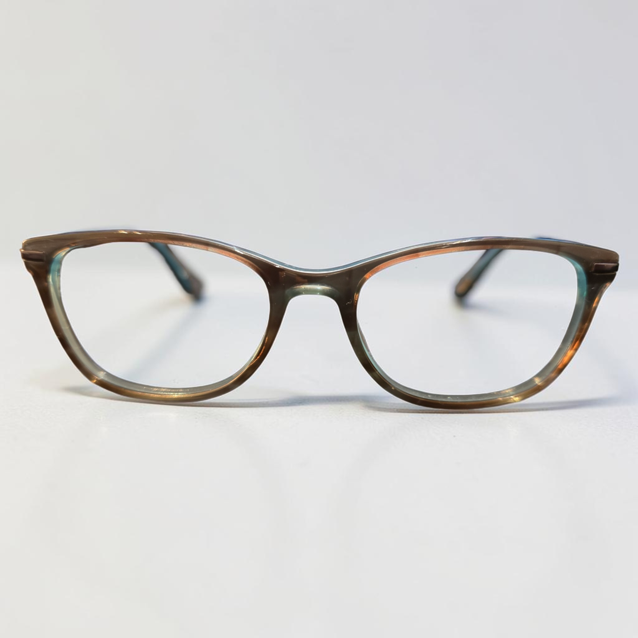 Jaeger MOD.314 Pure Titanium Rectangle Glasses Teal Blue 52-17-130