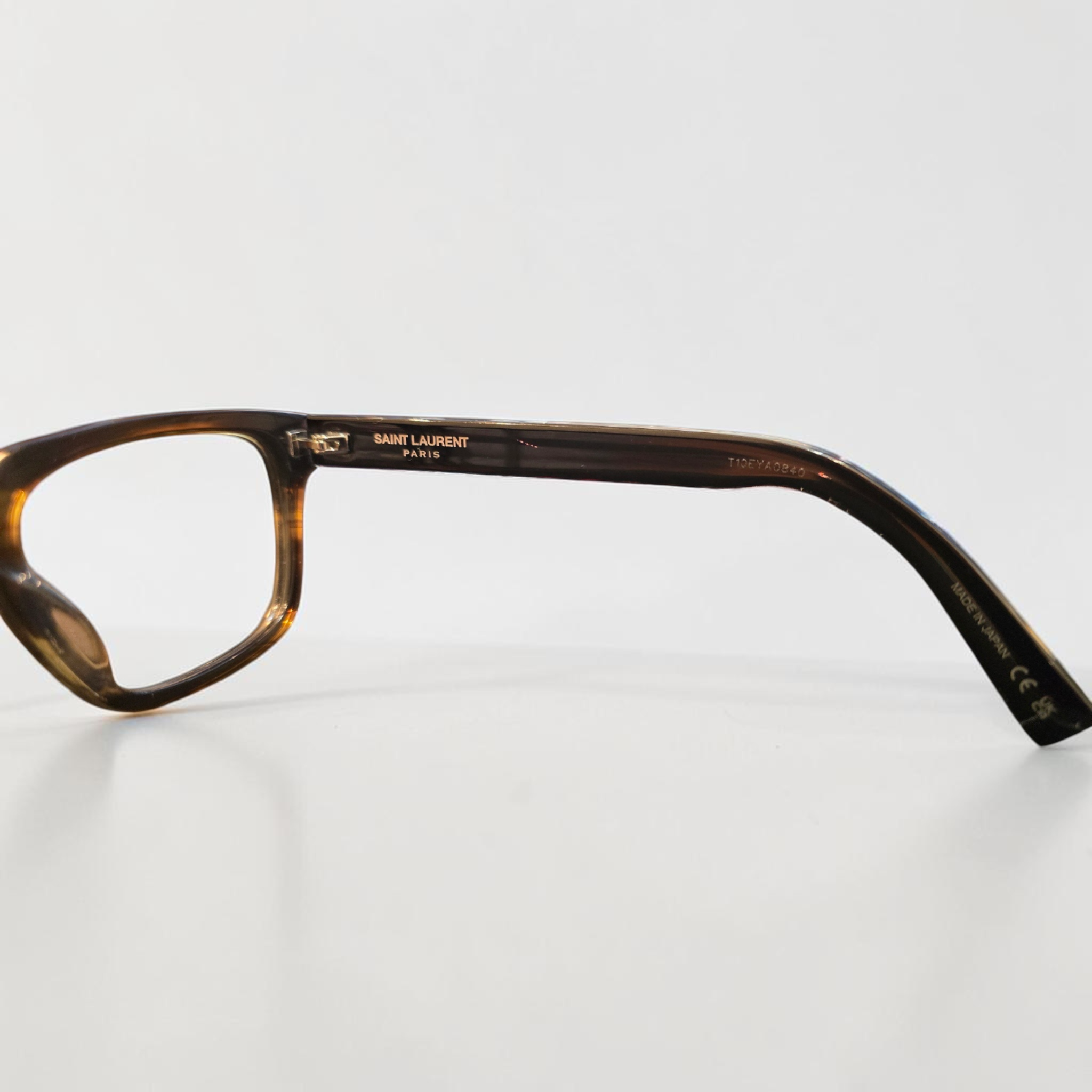 Saint Laurent SL 621 006 Havana Tortoiseshell Square Frames