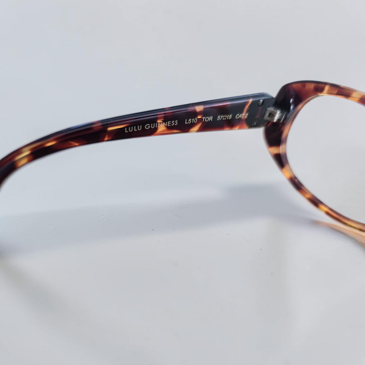 Lulu Guinness L510 Tortoiseshell Oval Acetate Frames