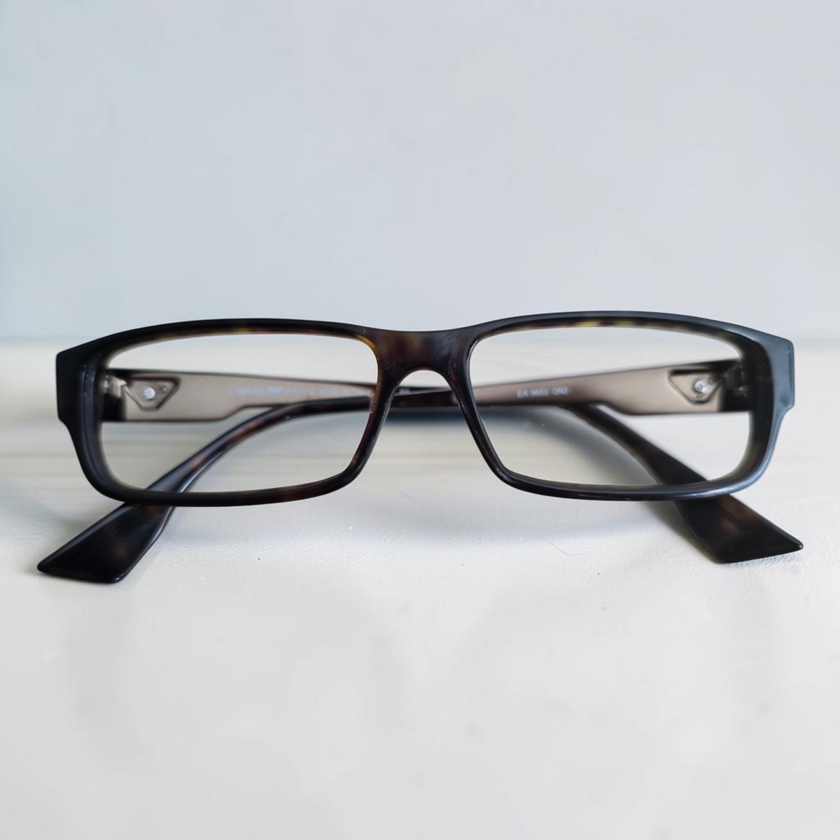 Emporio Armani EA 9653 Dark Tortoiseshell Rectangle Frames