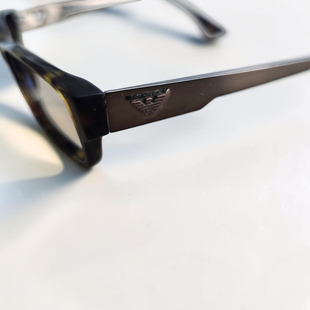 Emporio Armani EA 9653 Dark Tortoiseshell Rectangle Frames
