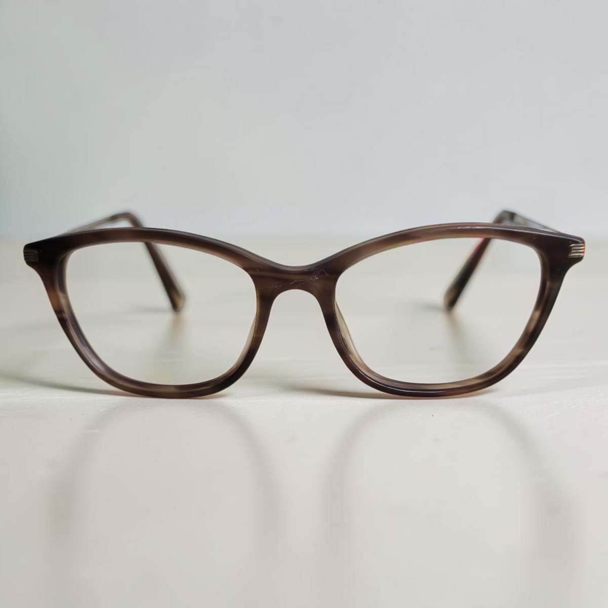 Nina Ricci Cat-Eye Glasses Tortoiseshell Brown Acetate NR0069