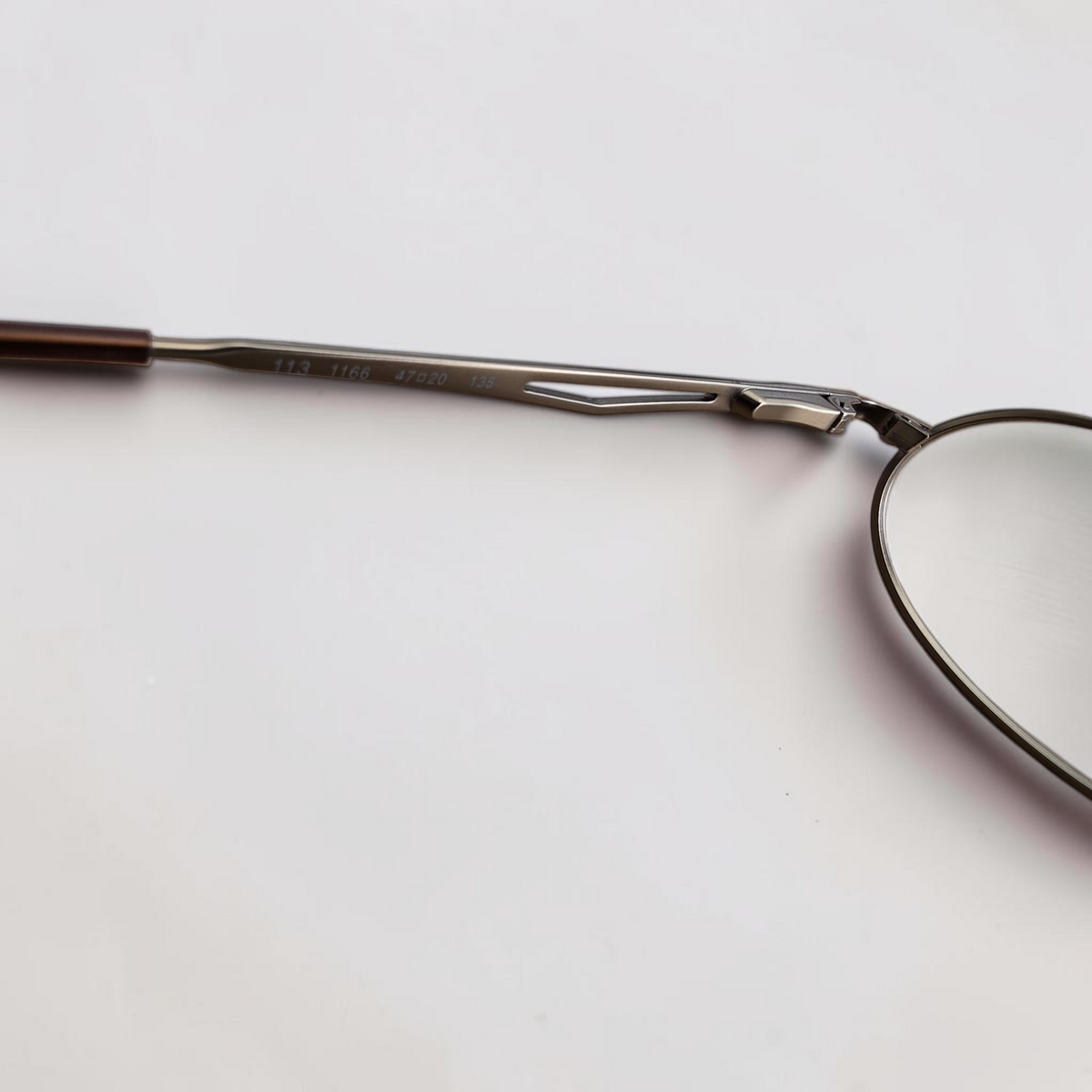 Emporio Armani EA1166 Round Metal Frames Gunmetal Bronze