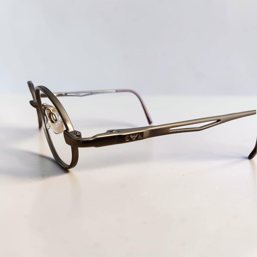 Emporio Armani EA1166 Round Metal Frames Gunmetal Bronze