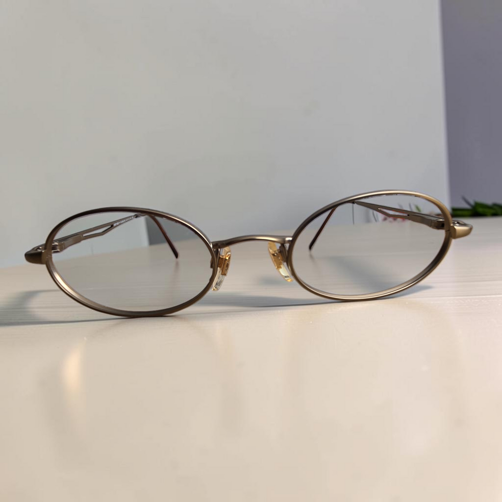Emporio Armani EA1166 Round Metal Frames Gunmetal Bronze