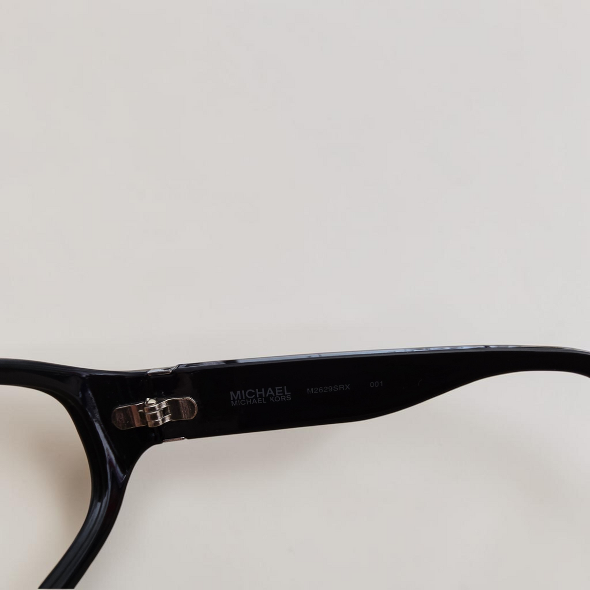 Michael Kors M2629SRX Gloss Black Oval Acetate Frames