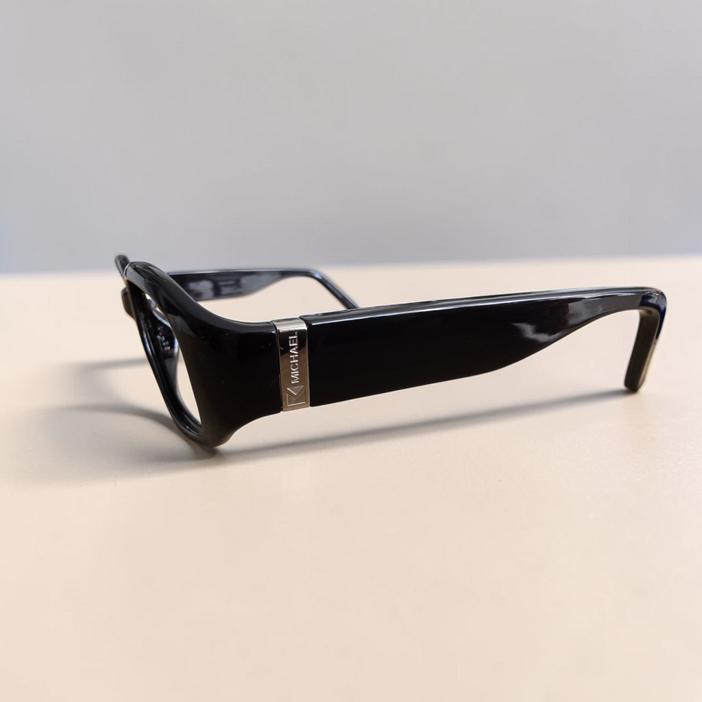 Michael Kors M2629SRX Gloss Black Oval Acetate Frames