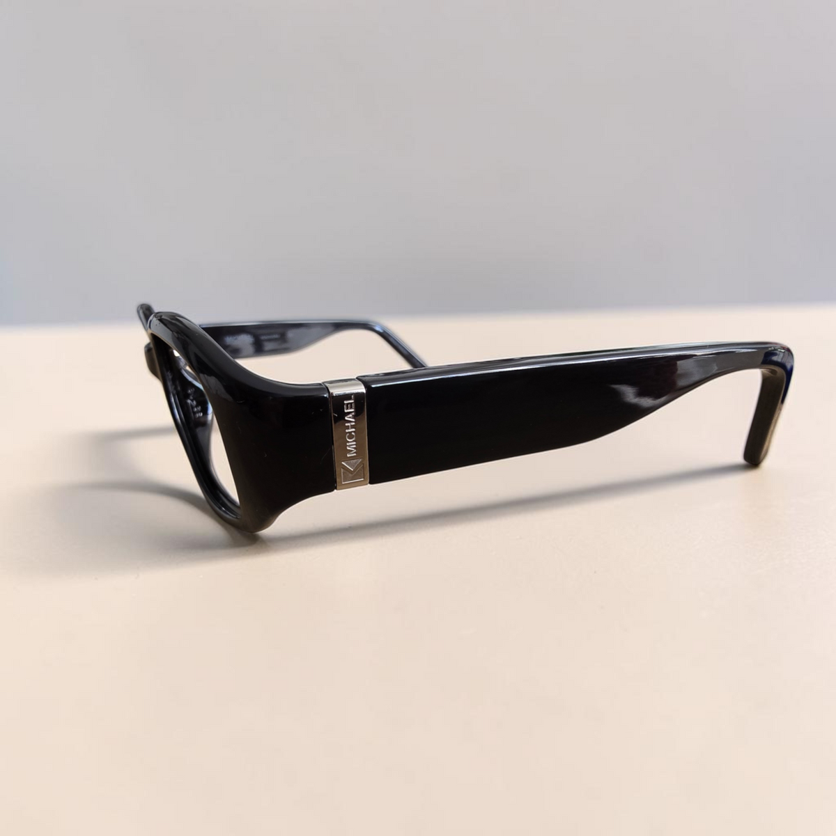 Michael Kors M2629SRX Gloss Black Oval Acetate Frames